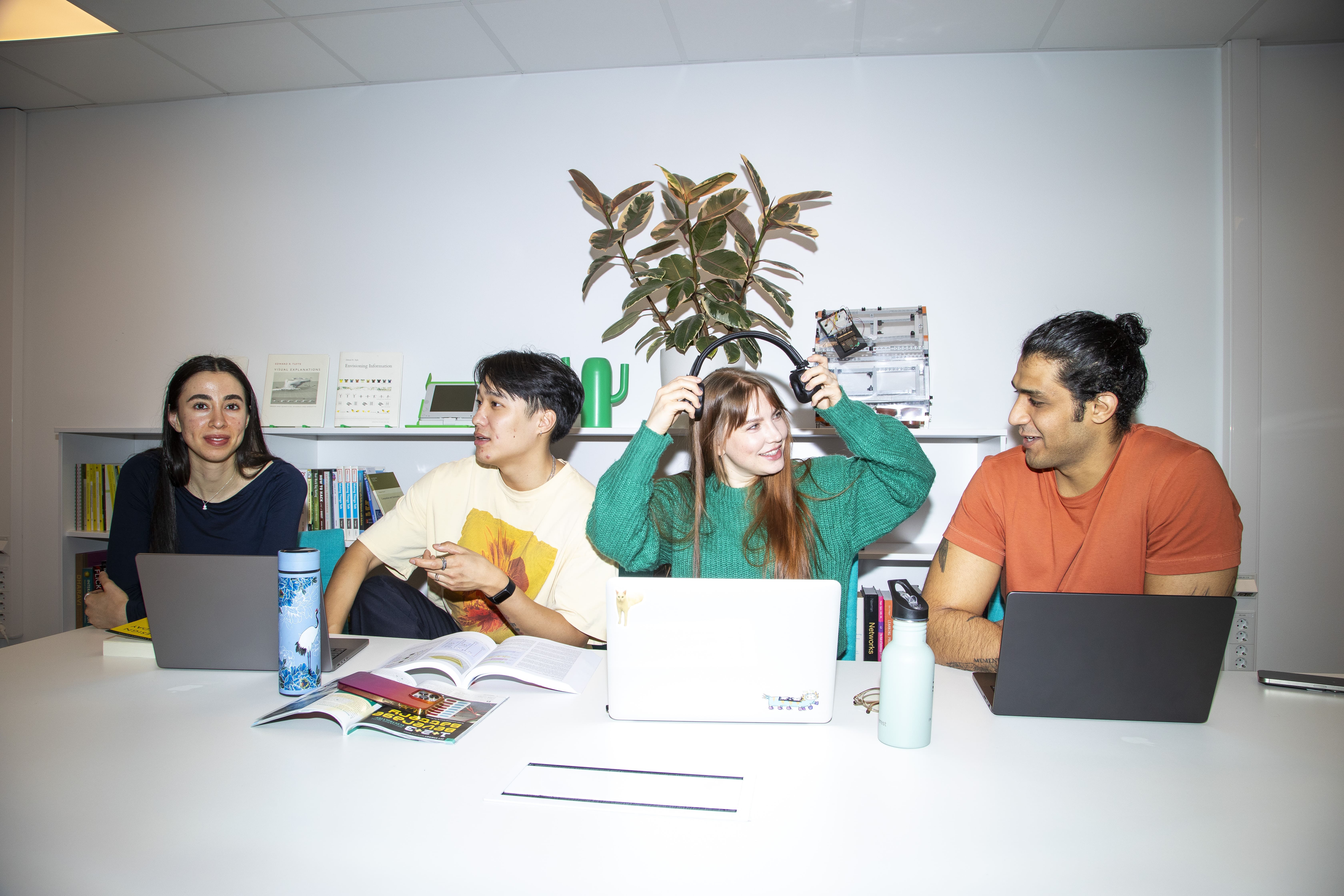 Studenter vid Linnéuniversitetet